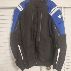 Joe Rocket xxl motorcycle jacket with shoulder and elbow pads
